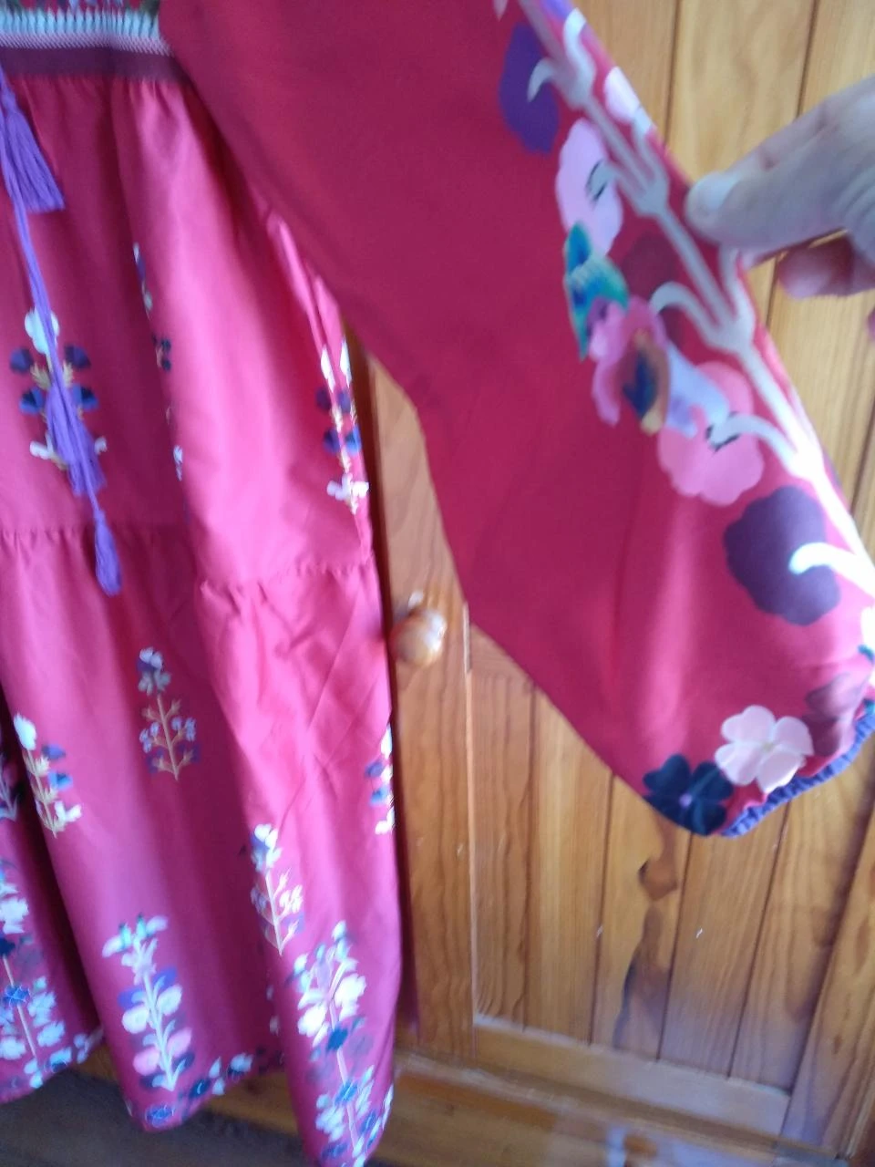 Vestido longo leve e floral muito bonito – photo 2